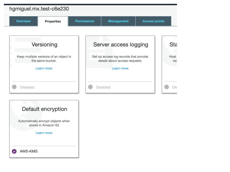 S3 encryptation